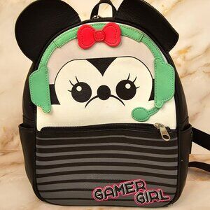 Loungefly Gamer Girl Minnie Mouse Backpack